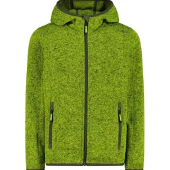 CMP - Boy's Jacket Fix Hood Jacquard Knitted - Fleecejacke Clearance