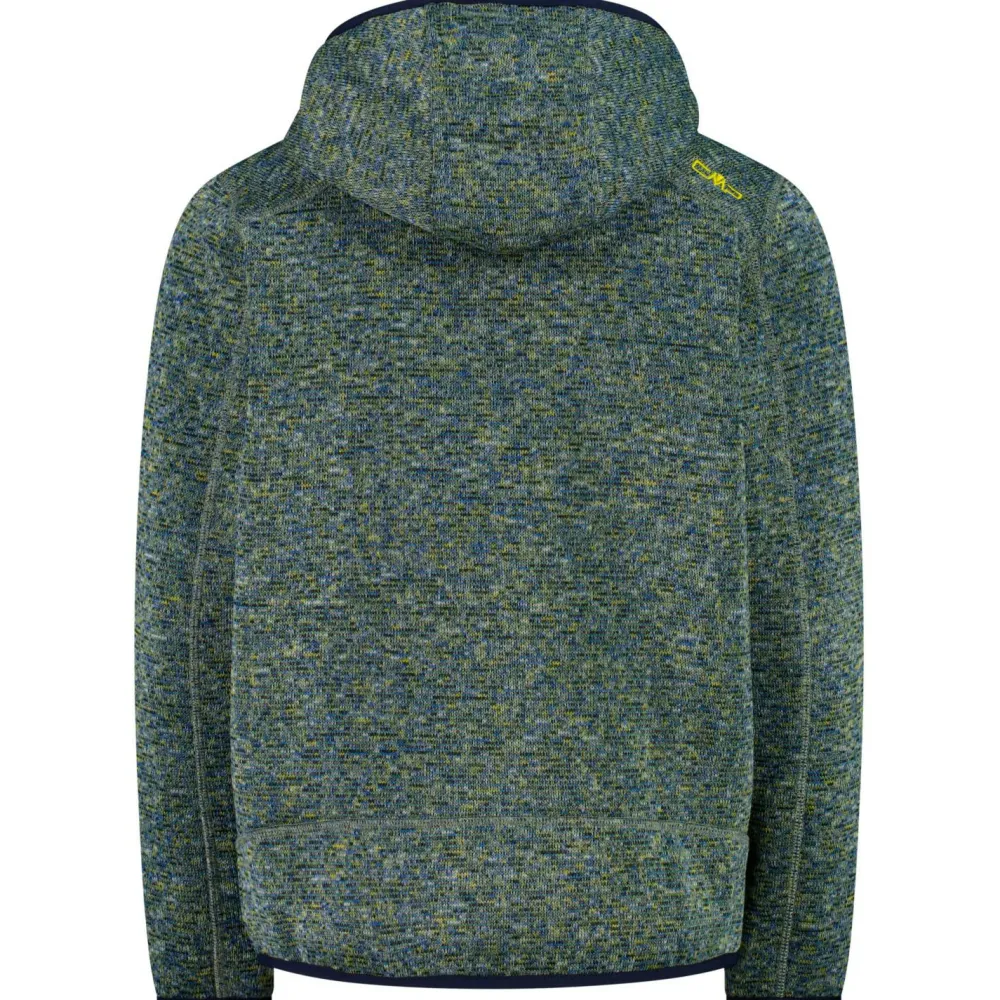 CMP - Boy's Jacket Fix Hood Jacquard Knitted - Fleecejacke Clearance