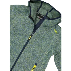 CMP - Boy's Jacket Fix Hood Jacquard Knitted - Fleecejacke Clearance