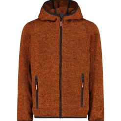 CMP - Boy's Jacket Fix Hood Jacquard Knitted - Fleecejacke Clearance