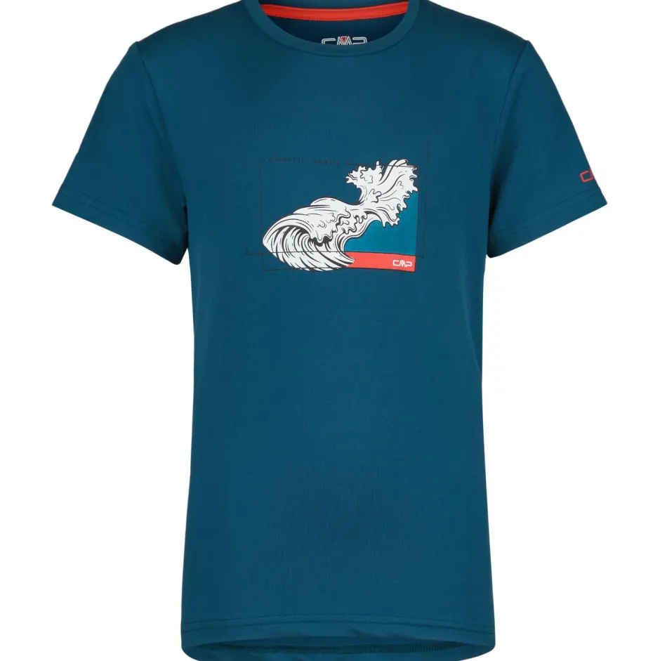 CMP - Boy's T-Shirt Stretch - T-Shirt