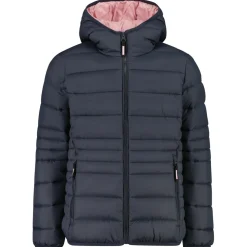 - Girl's Down Jacket Fix Hood Taffeta - Kunstfaserjacke < CMP Discount