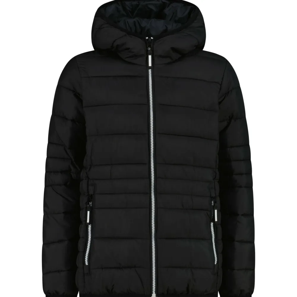- Girl's Down Jacket Fix Hood Taffeta - Kunstfaserjacke < CMP Discount
