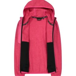 CMP Winterjacken|Jacken-- Girl's Jacket Fix Hood Jacquard Knitted 3H19825 - Fleecejacke