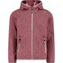 CMP Winterjacken|Jacken-- Girl's Jacket Fix Hood Jacquard Knitted 3H19825 - Fleecejacke