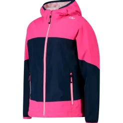 CMP Trekkingbekleidung|Winterjacken-- Girl's Jacket Fix Hood Ripstop - Regenjacke Black Blue