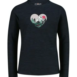 CMP Shirts, Hemden & Longsleeves|Wanderbekleidung-- Girl's Jersey T-Shirt - Longsleeve