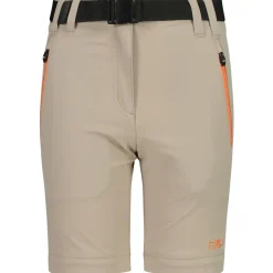 Kinder CMP - Girl's Stretch Zip Off Pant - Zip-Off-Hose