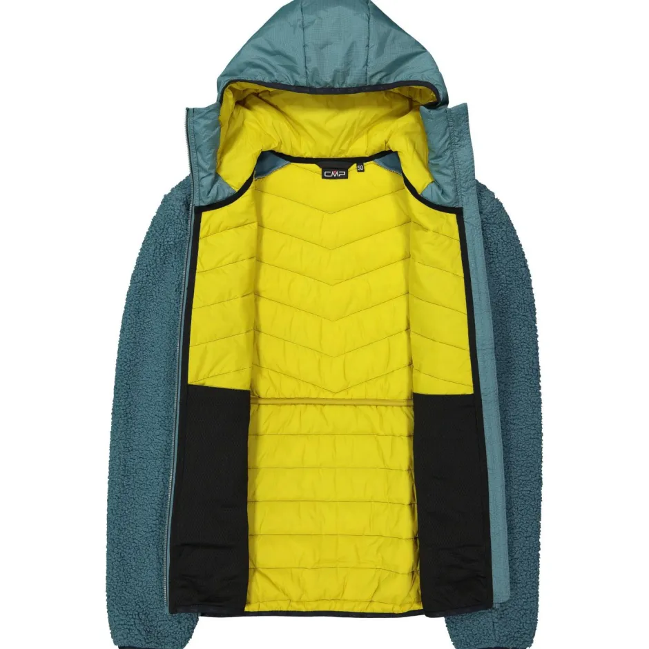 CMP Trekkingbekleidung|Jacken-- Jacket Hybrid Fix Hood - Fleecejacke
