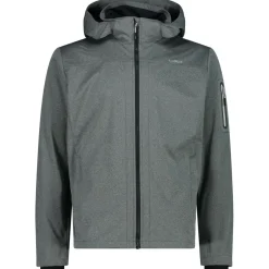 CMP - Jacket Zip Hood Light Melange - Softshelljacke