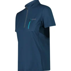 CMP Fahrradbekleidung|Radtrikots-- Women's Breast Pocket T-Shirt Free Bike - Radtrikot