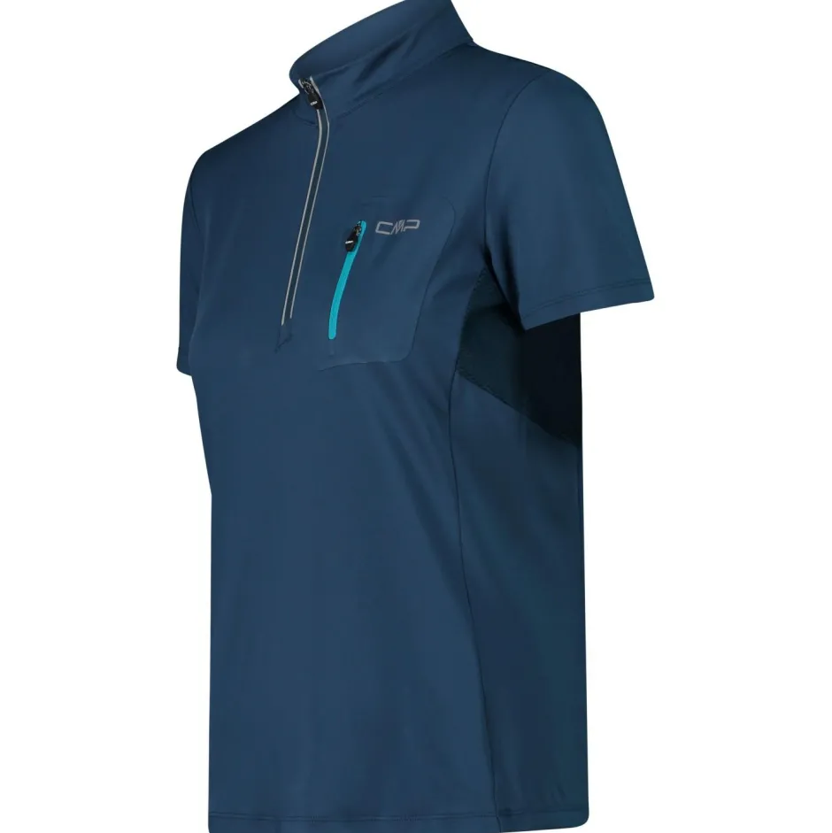 CMP Fahrradbekleidung|Radtrikots-- Women's Breast Pocket T-Shirt Free Bike - Radtrikot