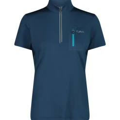 CMP Fahrradbekleidung|Radtrikots-- Women's Breast Pocket T-Shirt Free Bike - Radtrikot