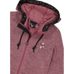 CMP - Women's Jacket Fix Hood Jacquard Knitted 35H1656 - Fleecejacke