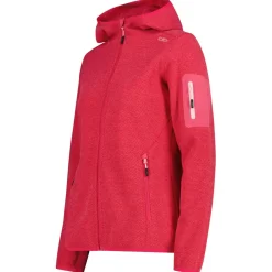 - Women's Jacket Fix Hood Jacquard Knitted 3H19826 - Fleecejacke < CMP Hot