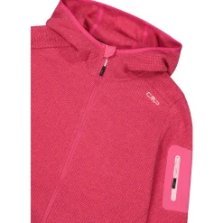 - Women's Jacket Fix Hood Jacquard Knitted 3H19826 - Fleecejacke < CMP Hot