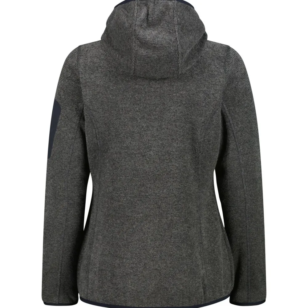 - Women's Jacket Fix Hood Jacquard Knitted Stripes - Fleecejacke < CMP Discount