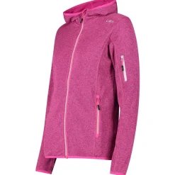 CMP Trekkingbekleidung|Jacken-- Women's Jacket Fix Hood Knitted + Mesh - Fleecejacke