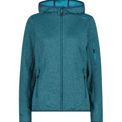 CMP Trekkingbekleidung|Jacken-- Women's Jacket Fix Hood Knitted + Mesh - Fleecejacke