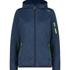 CMP Trekkingbekleidung|Jacken-- Women's Jacket Fix Hood Knitted + Mesh - Fleecejacke