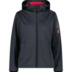 CMP Wanderbekleidung|Jacken-- Women's Jacket Zip Hood Melange Softshell - Softshelljacke