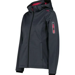 CMP Wanderbekleidung|Jacken-- Women's Jacket Zip Hood Melange Softshell - Softshelljacke