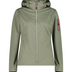 - Women's Light Softshell Jacket Zip Hood - Softshelljacke < CMP New