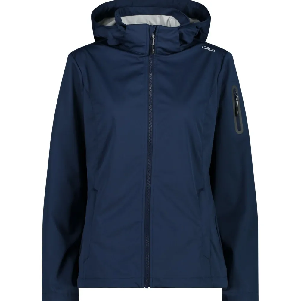 - Women's Light Softshell Jacket Zip Hood - Softshelljacke < CMP New
