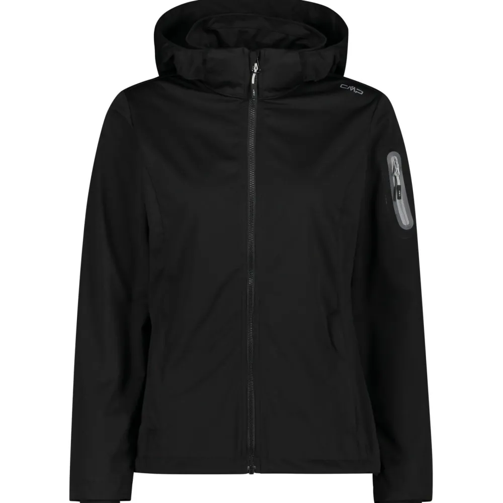 - Women's Light Softshell Jacket Zip Hood - Softshelljacke < CMP New