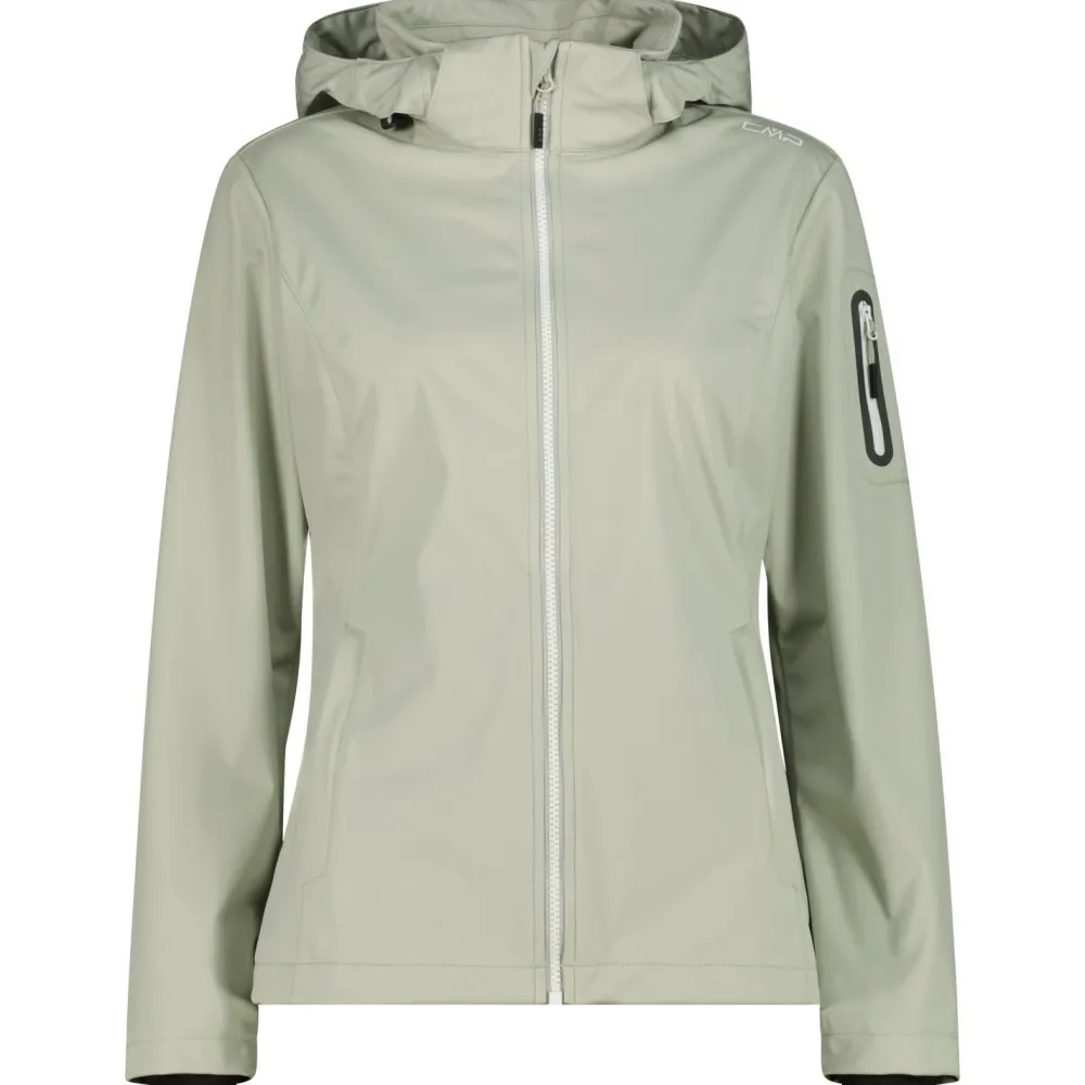 - Women's Light Softshell Jacket Zip Hood - Softshelljacke < CMP New