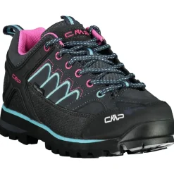 CMP Multisportschuhe-- Women's Moon Low Trekking Shoe Waterproof - Multisportschuhe Antracite / Acqua