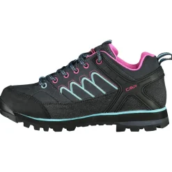 CMP Multisportschuhe-- Women's Moon Low Trekking Shoe Waterproof - Multisportschuhe Antracite / Acqua