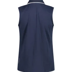CMP - Women's Polo Sleeveless - Polo-Shirt Blue Clearance