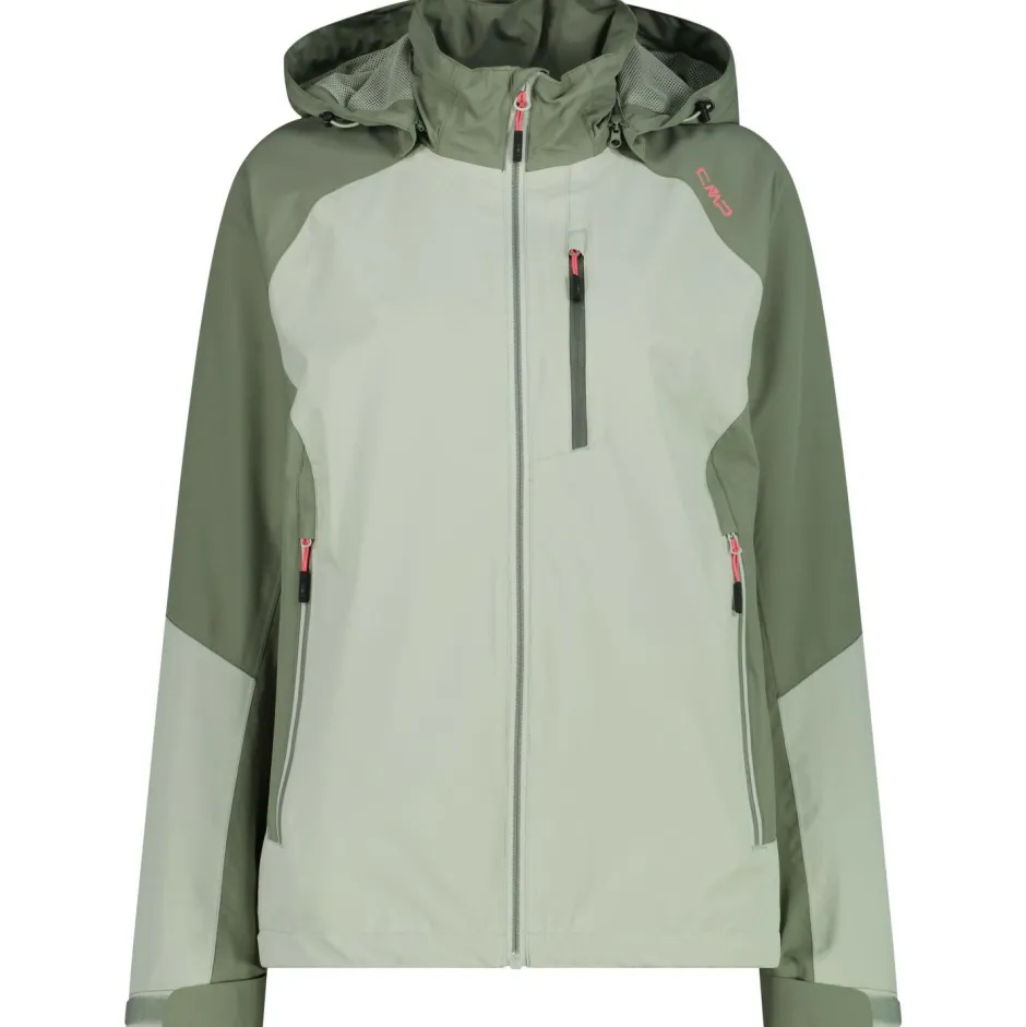 CMP - Women's Ripstop Jacket Zip Hood - Regenjacke