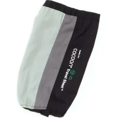 Cocoon Trekkingausrüstung-- TravelSheet Cotton ''Double'' - Reiseschlafsack Elephant Grey / Cactus Blue