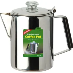 Coghlans Outdoor-Küche|Töpfe & Geschirr-- Edelstahlkanne Coffee Pot - Topf Stainless Steel
