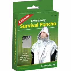 Coghlans Trekkingausrüstung|Trekkingbekleidung-- Survival-Poncho - Rettungsdecke