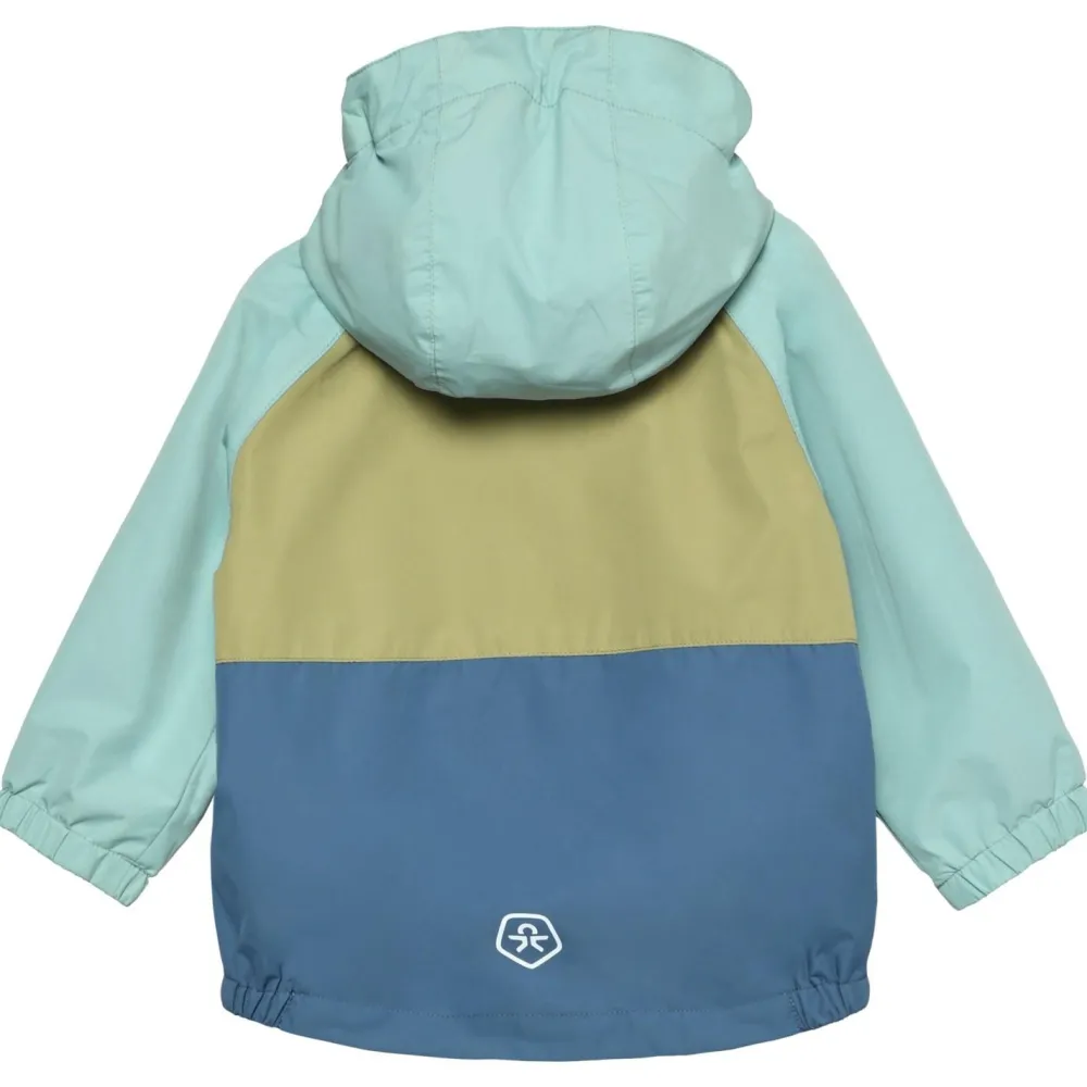 Color Kids - Baby's Jacket Colorblock - Regenjacke Ether