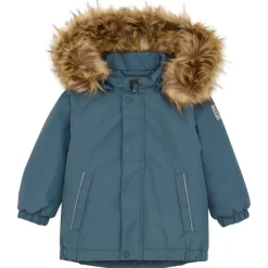 Kinder Color Kids - Baby's Parka with Fake Fur - Winterjacke