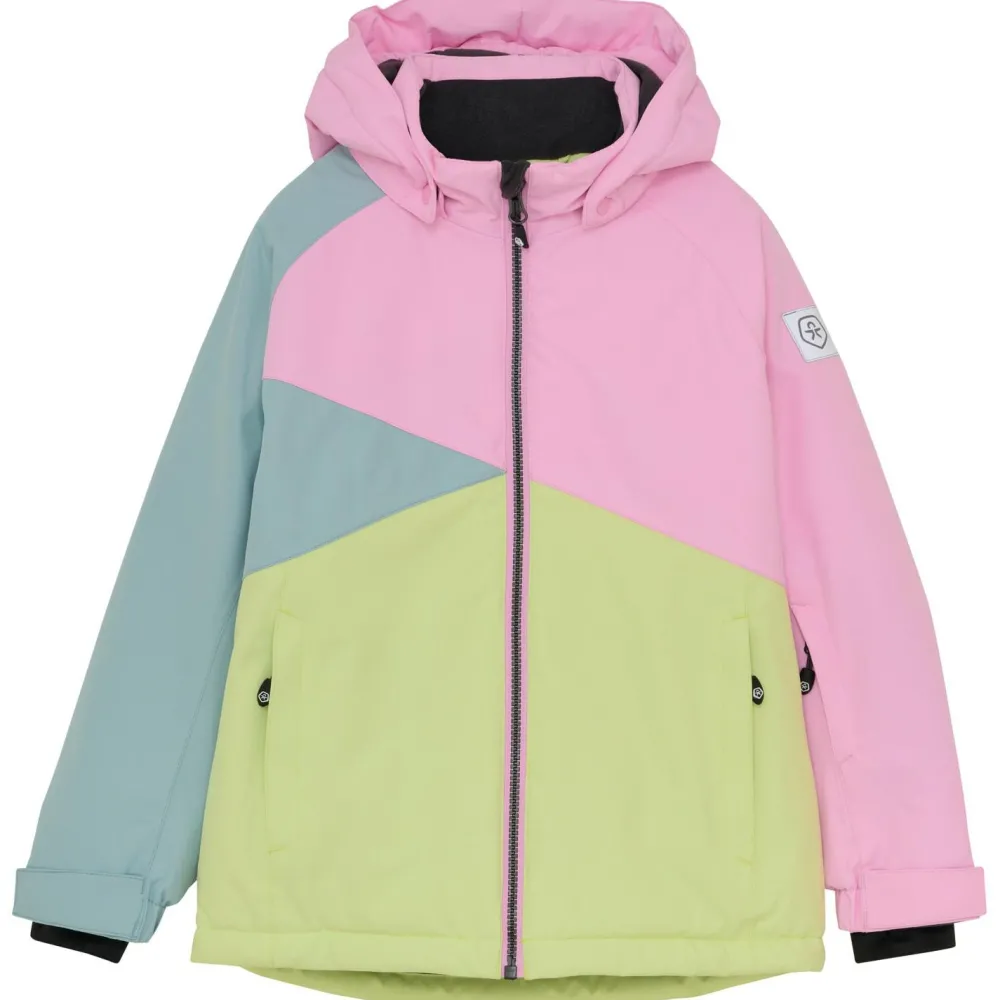 - Girl's Ski Jacket Colorblock - Skijacke < Color Kids Hot