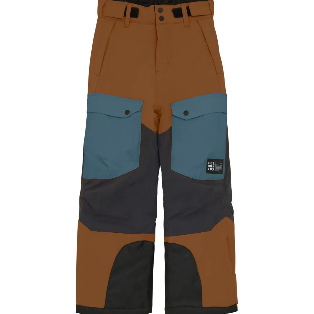 - Junior's Ski Pants Colorblock - Skihose < Color Kids New