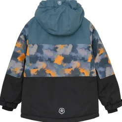 Color Kids Skibekleidung|Winterjacken-- Kid's Ski Jacket Colorblock 2 Chest Pockets - Skijacke