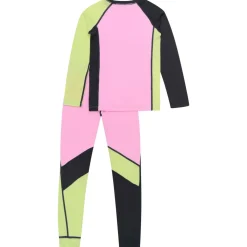 Color Kids - Kid's Ski Underwear Colorblock - Kunstfaserunterwäsche Hot