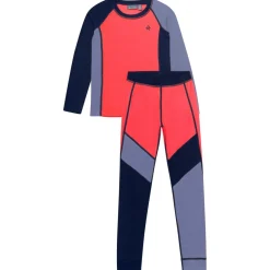 Color Kids - Kid's Ski Underwear Colorblock - Kunstfaserunterwäsche Hot