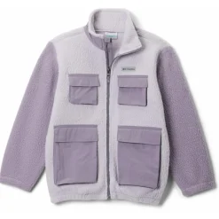 - Kid' Japer Ridge Pebbed Feece Fu Zip - Feecejacke < Columbia