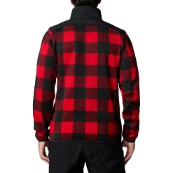- weater Weather Printed Haf Zip II - Feecepuover < Columbia Hot