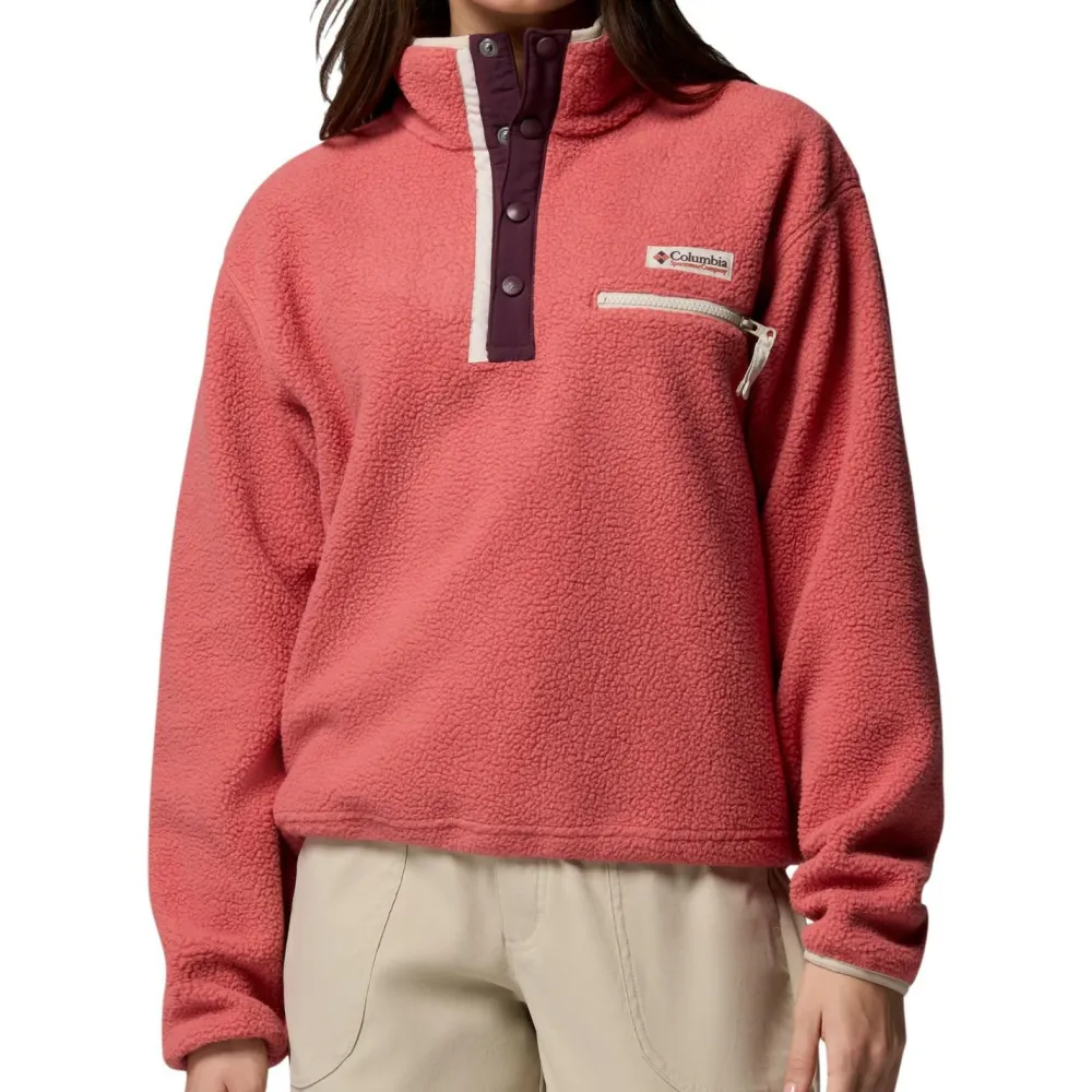 - Woen' Hevetia II Cropped Haf nap Feece - Feecepuover < Columbia Online