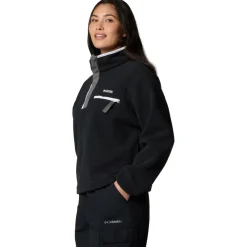 - Woen' Hevetia II Cropped Haf nap Feece - Feecepuover < Columbia Online