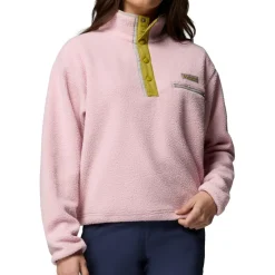 - Woen' Hevetia II Cropped Haf nap Feece - Feecepuover < Columbia Online