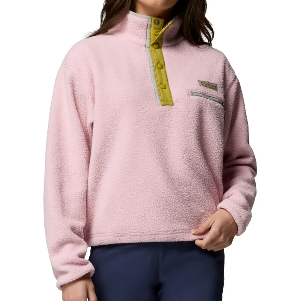 - Woen' Hevetia II Cropped Haf nap Feece - Feecepuover < Columbia Online